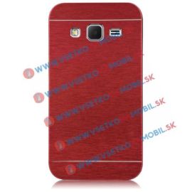 Kryty na mobil - Hliníkový kryt Samsung Galaxy Core Prime (G360) červený