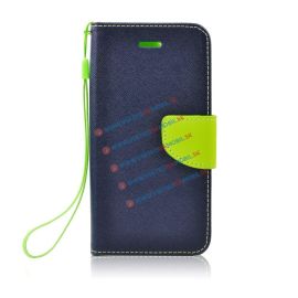 Lenovo - Peňaženkové flip puzdro Lenovo A7000 blue-lime
