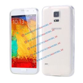 zadný kryt Kryty na mobil - Silikónový obal Samsung Galaxy S5 priehľadný