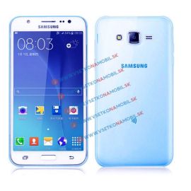 zadný kryt Samsung - Silikónový obal Samsung Galaxy J5 modrý