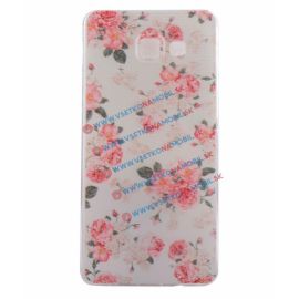 zadný kryt Samsung Galaxy A3 2016 (A310) - Silikónový obal Samsung Galaxy A3 2016 FLOWERS