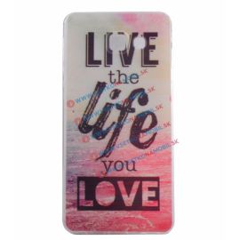 zadný kryt Samsung Galaxy A3 2016 (A310) - Silikónový obal Samsung Galaxy A3 2016 LIFE