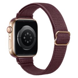 remienok na hodinky Apple Watch 6 / SE / 5 / 4 44mm / 1/2/3 42mm - SLIM Remienok Apple Watch Ultra 1 / 2 / 3 (49mm) / 9 / 8 / 7 (45mm) / 6 / SE / 5 / 4 (44mm) / 3 / 2 / 1 (42mm) bordový