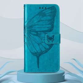 peňaženkové / vyklápacie puzdro Infinix Zero X Pro - ART BUTTERFLY Peňaženkový kryt Infinix Zero X Pro modrý