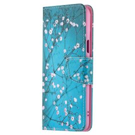 peňaženkové / vyklápacie puzdro, zaklápacie puzdro LG K42 / K52 / K62 - ART Peňaženkový kryt LG K42 PLUM BLOSSOM