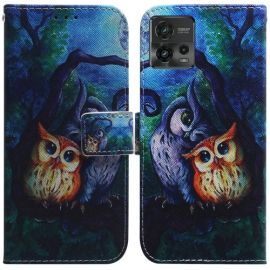 peňaženkové / vyklápacie puzdro, zaklápacie puzdro Motorola Moto G72 - ART Peňaženkový kryt Motorola Moto G72 OWL