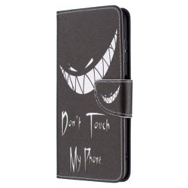 peňaženkové / vyklápacie puzdro, zaklápacie puzdro Nokia G10 / G20 - ART Peňaženkový kryt Nokia G10 / G20 DON´T TOUCH MY PHONE