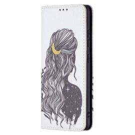 peňaženkové / vyklápacie puzdro, zaklápacie puzdro Samsung Galaxy A32 - ART Peňaženkový kryt Samsung Galaxy A32 GIRL