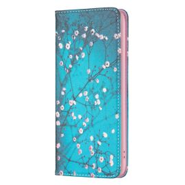 peňaženkové / vyklápacie puzdro, zaklápacie puzdro Xiaomi Redmi Note 11S 5G - ART Peňaženkový kryt Xiaomi Poco M4 Pro 5G / Redmi Note 11S 5G PLUM BLOSOOM