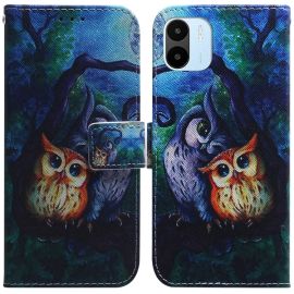 peňaženkové / vyklápacie puzdro, zaklápacie puzdro Xiaomi Redmi A2 - ART Peňaženkový kryt Xiaomi Redmi A1 / Redmi A2 OWL