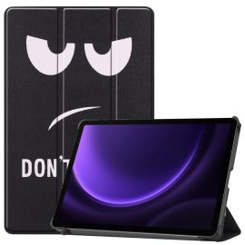 zaklápacie puzdro Samsung Galaxy Tab S10 FE - ART Zaklápacie puzdro pre Samsung Galaxy Tab S9 FE / Tab S10 FE / Tab S10 Lite DON´T TOUCH ME
