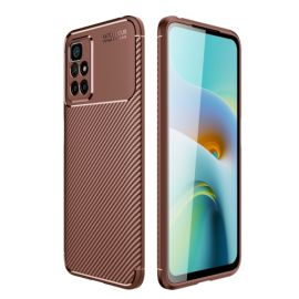 zadný kryt Xiaomi Redmi 10 2022 - BEETLE TPU Kryt Xiaomi Redmi 10 / Redmi 10 2022 hnedý