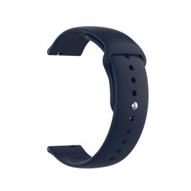 remienok na hodinky Garmin Vivomove 3S - BUTTERFLY Silikónový remienok Garmin Vivoactive 4S / Vivomove 3S modrý