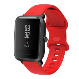 remienok na hodinky Xiaomi - hodinky - BUTTERFLY Silikónový remienok Xiaomi Amazfit GTS 2 / GTS 2e / GTS 2 Mini 20mm červený