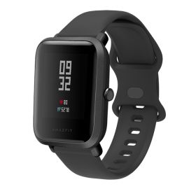remienok na hodinky Xiaomi - hodinky - BUTTERFLY Silikónový remienok Xiaomi Amazfit GTS 2 / GTS 2e / GTS 2 Mini 20mm čierny