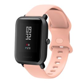 remienok na hodinky Remienky pre hodinky - šírka 20mm - BUTTERFLY Silikónový remienok Xiaomi Amazfit GTS 2 / GTS 2e / GTS 2 Mini 20mm ružový