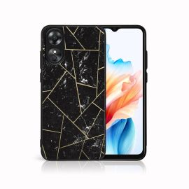 zadný kryt Oppo A38 - MY ART Ochranný kryt pre Oppo A38 POLYGONAL (150)