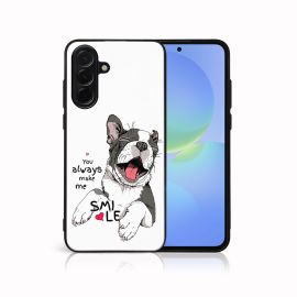 zadný kryt Samsung Galaxy A17 5G - MY ART Ochranný kryt pre Samsung Galaxy A17 / A17 5G SMILE (189)