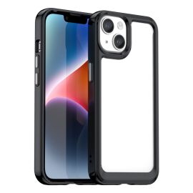 zadný kryt Apple iPhone 15 - CRYSTAL Ochranný kryt Apple iPhone 15 čierny
