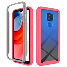 obojstranný kryt Motorola Moto G Play 2021 - DUAL kryt Motorola Moto G Play (2021) červený