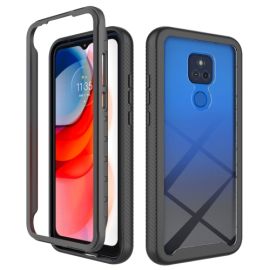 obojstranný kryt Motorola Moto G Play 2021 - DUAL kryt Motorola Moto G Play (2021) čierny