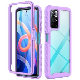 obojstranný kryt Xiaomi Redmi Note 11S 5G - DUAL Obojstranný kryt pre Xiaomi Poco M4 Pro 5G / Redmi Note 11S 5G fialový