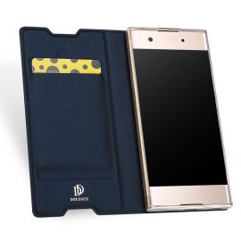 peňaženkové / vyklápacie puzdro, zaklápacie puzdro Sony - DUX Flipové puzdro Sony Xperia XA1 modré