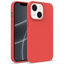 zadný kryt Apple iPhone 15 - ECO RUBBER Ochranný obal Apple iPhone 15 červený