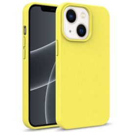 zadný kryt Apple iPhone 15 - ECO RUBBER Ochranný obal Apple iPhone 15 žltý