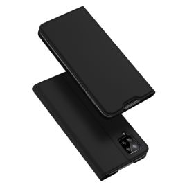 zaklápacie puzdro Samsung Galaxy A12 - DUX Peňaženkový kryt Samsung Galaxy A12 / M12 čierny