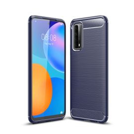 zadný kryt Huawei P Smart 2021 - FLEXI TPU Kryt Huawei P Smart 2021 modrý
