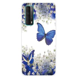 zadný kryt Huawei P Smart 2021 - ART Silikónový kryt Huawei P Smart 2021 BUTTERFLY