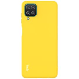 zadný kryt Samsung Galaxy M12 - IMAK RUBBER Gumený kryt Samsung Galaxy A12 / M12 žltý