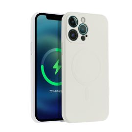 zadný kryt Apple iPhone 13 mini - RUBBER MAGSAFE Kryt Apple iPhone 13 mini béžový