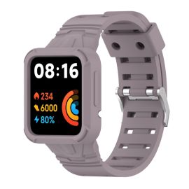 obal na hodinky, remienok na hodinky Xiaomi Redmi Watch 2 Lite - GLACIER Ochranné puzdro s remienkom Xiaomi Redmi Watch 2 Lite fialové