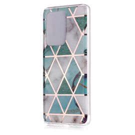 zadný kryt Samsung - ART Silikónový obal Samsung Galaxy S20 Ultra GREEN WHITE