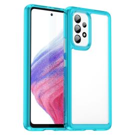 zadný kryt Samsung Galaxy A53 5G - CRSTL Kryt pre Samsung Galaxy A53 5G tyrkysový