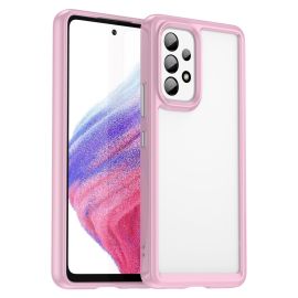 zadný kryt Samsung Galaxy A53 5G - CRSTL Kryt pre Samsung Galaxy A53 5G ružový