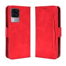 peňaženkové / vyklápacie puzdro Cubot X50 - SLOT Peňaženkový obal pre Cubot X50 červený