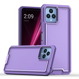 zadný kryt T Phone / T Phone 2023 - DOUBLE COLOR Ochranný kryt pre T Phone / T Phone 2023 fialový