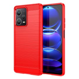 zadný kryt Xiaomi Redmi Note 12 Pro+ 5G - FLEXI TPU Kryt pre Xiaomi Redmi Note 12 Pro+ 5G červený
