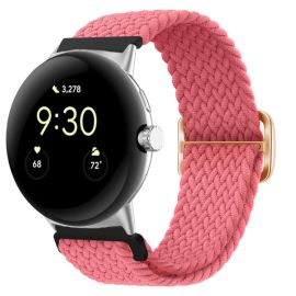 remienok na hodinky Google Pixel Watch - BRAIDED Nylonový remienok pre Google Pixel Watch / Pixel Watch 2 ružový