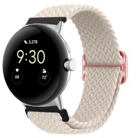 remienok na hodinky Google Pixel Watch - BRAIDED Nylonový remienok pre Google Pixel Watch / Pixel Watch 2 béžový