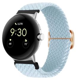 remienok na hodinky Google Pixel Watch - BRAIDED Nylonový remienok pre Google Pixel Watch / Pixel Watch 2 modrý