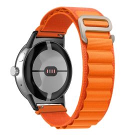 remienok na hodinky Google Pixel Watch - NYLON Vymeniteľný remienok pre Google Pixel Watch / Pixel Watch 2 oranžový