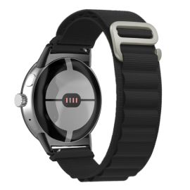 remienok na hodinky Google Pixel Watch - NYLON Vymeniteľný remienok pre Google Pixel Watch / Pixel Watch 2 čierny