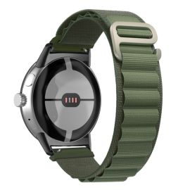 remienok na hodinky Google Pixel Watch - NYLON Vymeniteľný remienok pre Google Pixel Watch / Pixel Watch 2 zelený