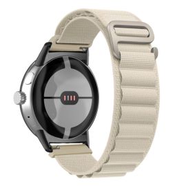 remienok na hodinky Google Pixel Watch - NYLON Vymeniteľný remienok pre Google Pixel Watch / Pixel Watch 2 béžový