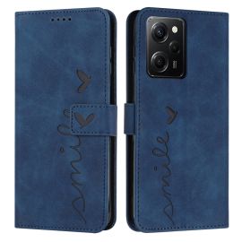 peňaženkové / vyklápacie puzdro Xiaomi Redmi Note 12 Pro 5G - ART SMILE Peňaženkový kryt so šnúrkou Xiaomi Redmi Note 12 Pro 5G / Poco X5 Pro 5G modrý