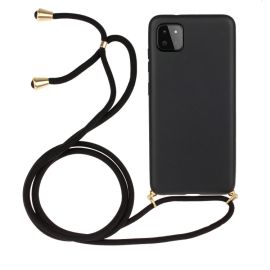 zadný kryt Samsung Galaxy A22 5G - ROPE Kryt so šnúrkou Samsung Galaxy A22 5G čierny